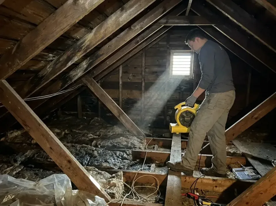 attic-water-damage-drying-proc-007 — frequently asked questions, Emergency Water Extraction & 24/7 Flood Response in Blacksh…